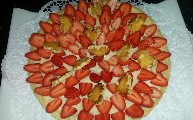 Tarte aux fraises chococo