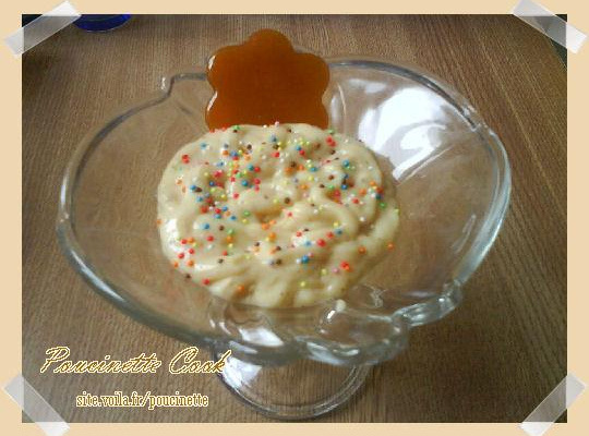 Crème dessert noisette