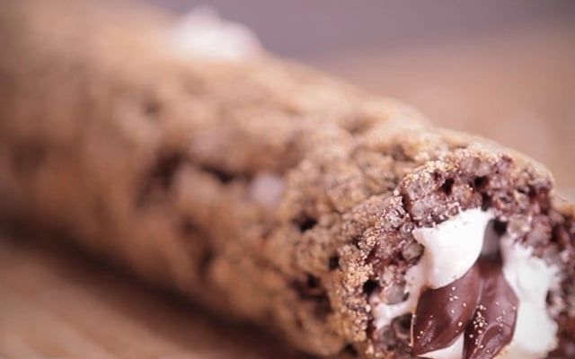 Makis express au chocolat et à la guimauve