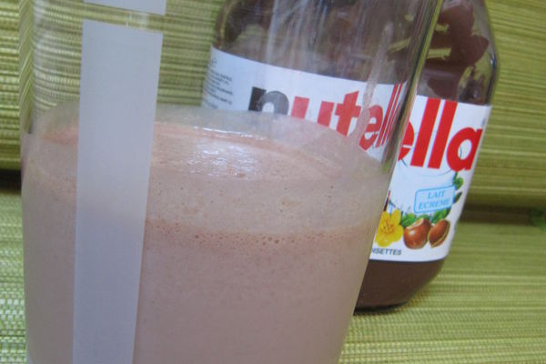 Milk-shake au nutella