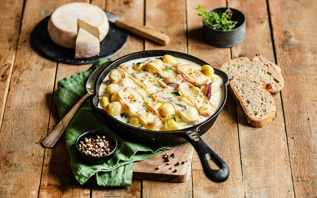Tartiflette d’été au Chevrotin AOP