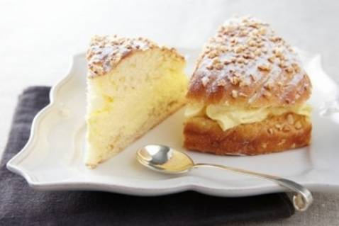 Tarte tropézienne à la fleur d'oranger