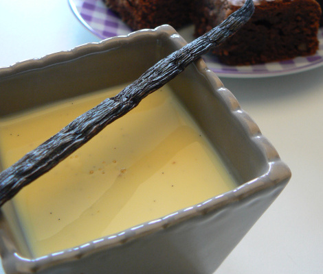 Crème anglaise succulente