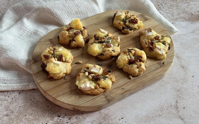 Cookies camembert / tomates séchées