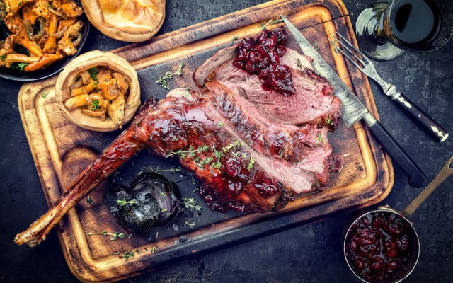 Gigot de chevreuil ou sanglier