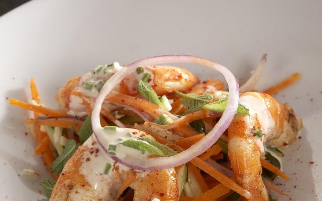 Crevettes mayo revisitées à l'asiatique