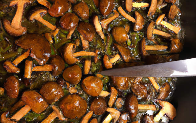 Poêlée de champignons sauvages