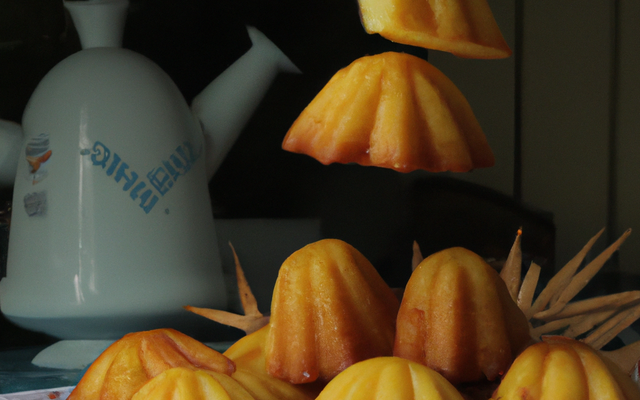 Madeleines à l'ananas