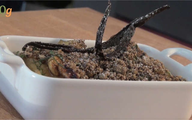 Crumble aux pommes de Philippe Conticini