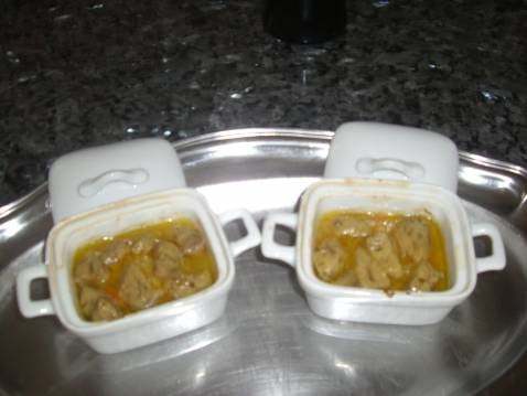 Cassolette de saint-jacques au foie gras