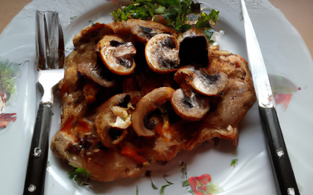 Escalopes de dinde aux champignons