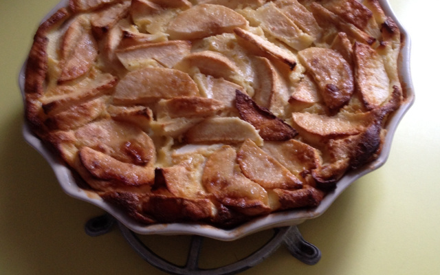 La flognarde aux pommes