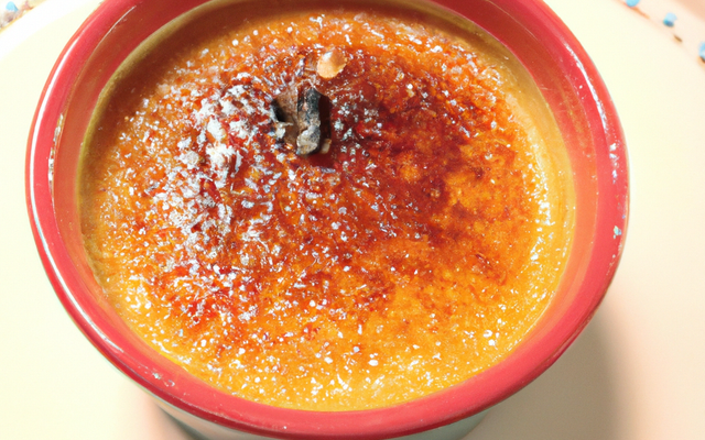 Crème brûlée au foie gras inratable