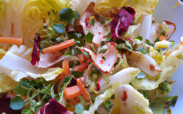 Salade de chou cru épicé