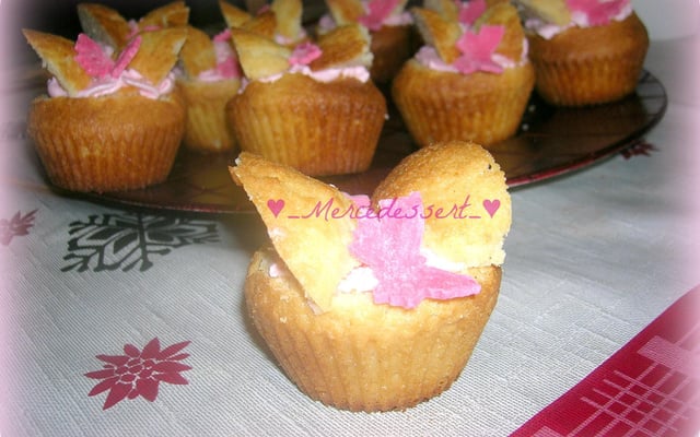 Cupcakes papillons