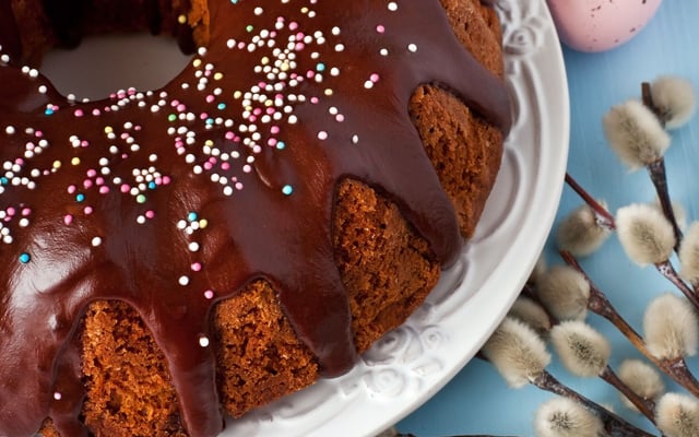 Gâteau au chocolat de Pâques facile