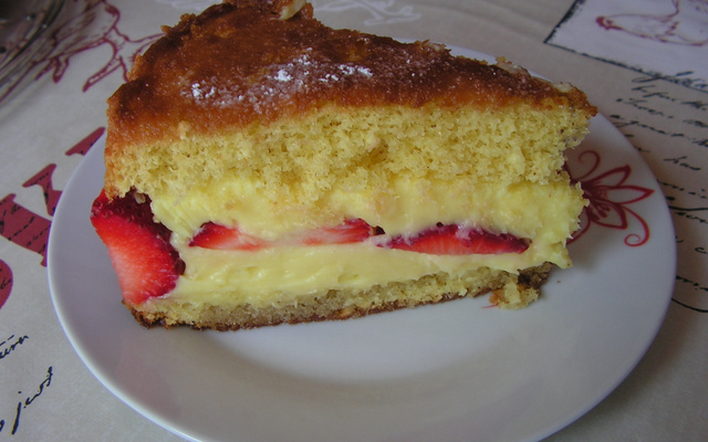 Fraisier facile à ma façon