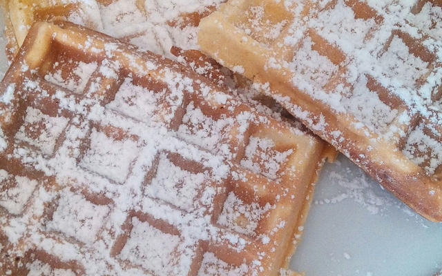 Gaufres au sucre faciles