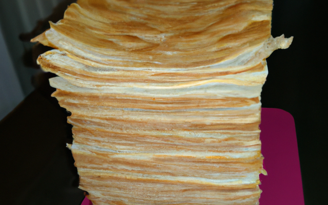 Mille-feuilles de galettes salées