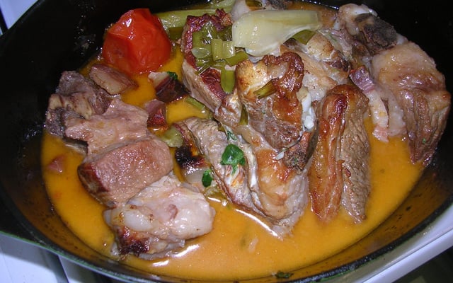 Poitrine de veau braisée
