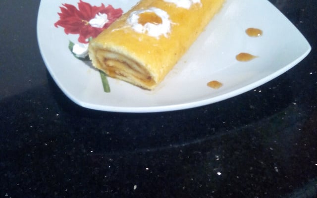 Gâteau roulé à la confiture