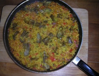 Arròs de bacallà