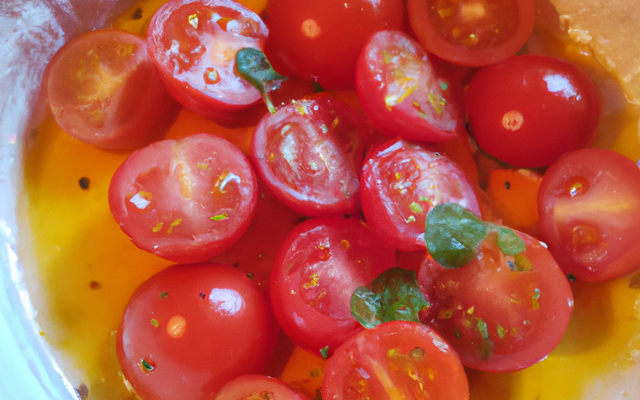 Tomates cerise de France au vinaigre
