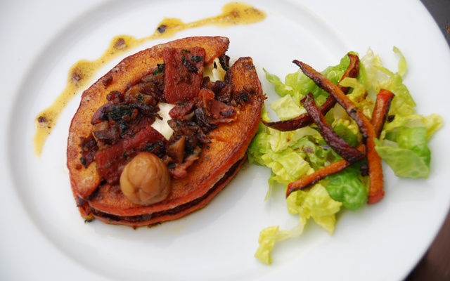Feuille d'automne au cœur fondant de St Marcellin