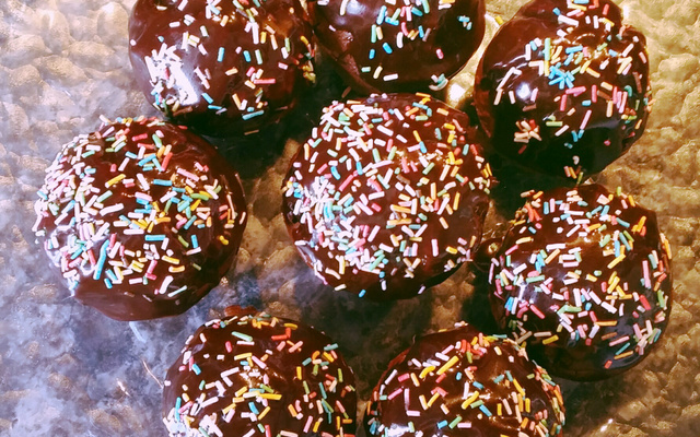 Muffins nappage chocolat