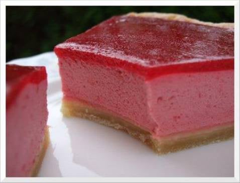 Bavarois aux fruits de la passion et à la mangue