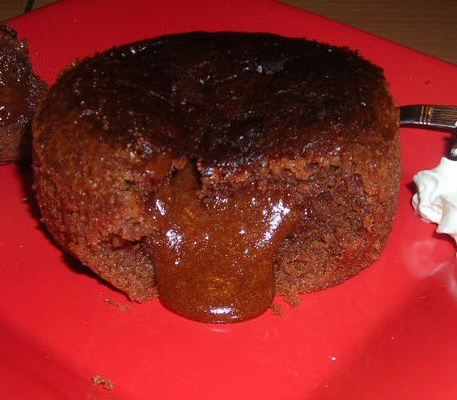 Petits moelleux au chocolat au lait et cœur coulant