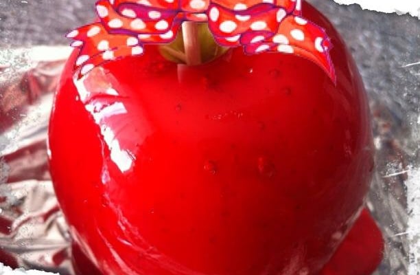 Pomme d'amour comme à la fête foraine