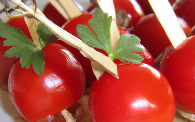 Tomates cerises farcies pour l'apéritif