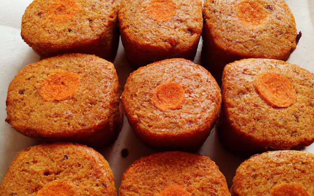 Financiers à la carotte