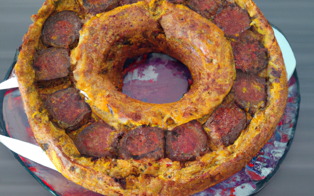 Cake à la merguez