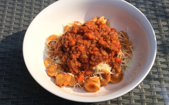 Bolognaise de lentilles