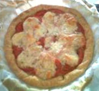 Tarte tomates mozzarella maison
