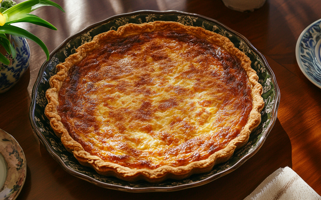 Quiche rapide au coulommier