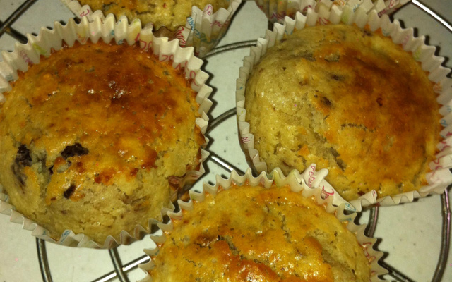 Muffins aux cranberries