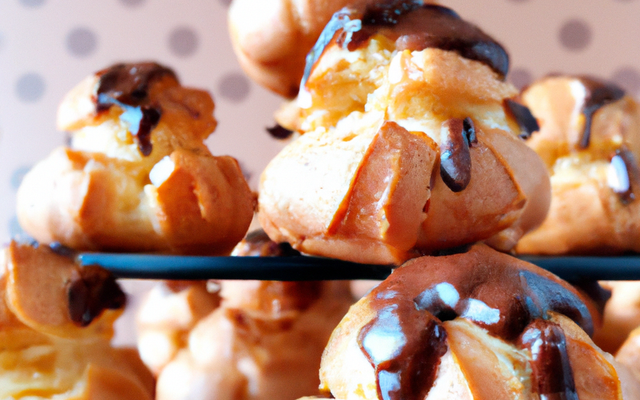 Profiteroles montées
