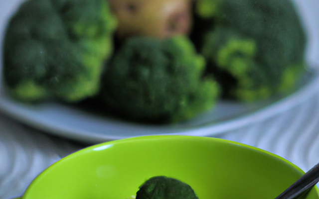 Purée brocolis et pommes de terre