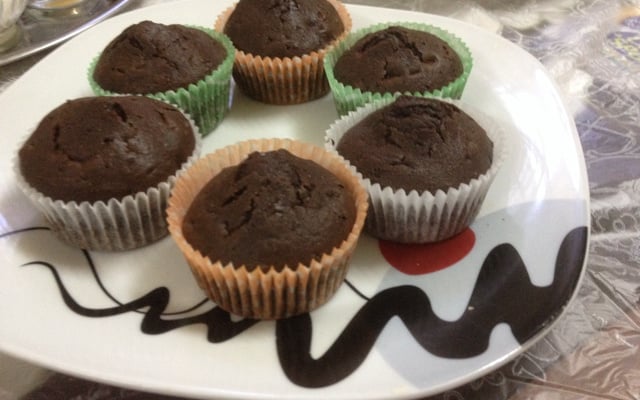 Muffins chocolat courgettes