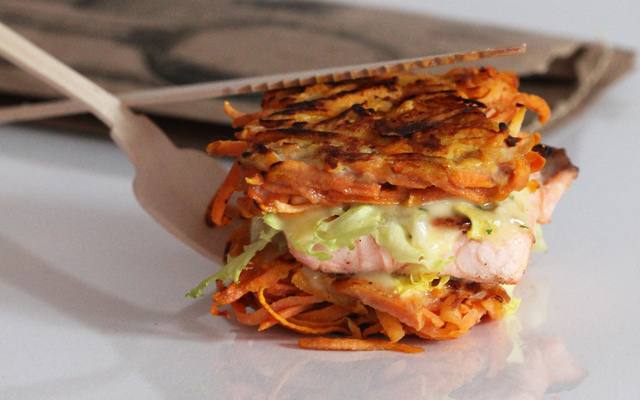 Paillasson façon burger