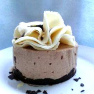 Soufflé chocolaté, bavarois chocolat nutella, fleur d'amande