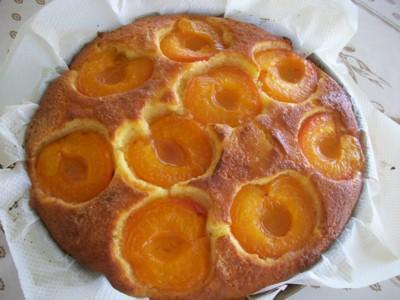 Gâteau à l'abricot maison