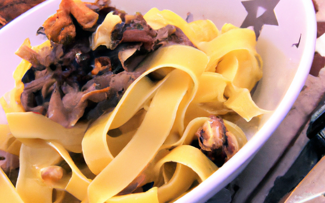 Tagliatelles aux noix