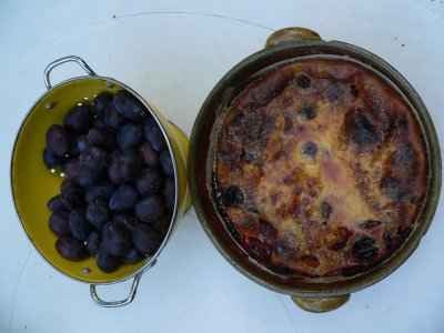 Clafoutis aux quetsches