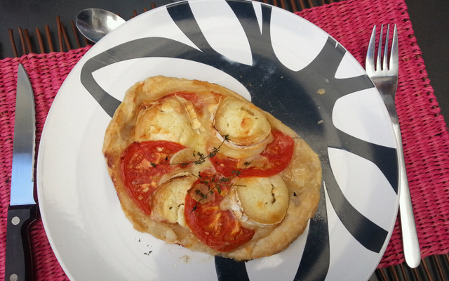Tartelettes à la tomate et au chèvre