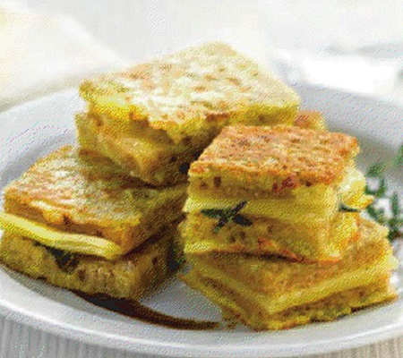 Petits pains gratinés au Comté