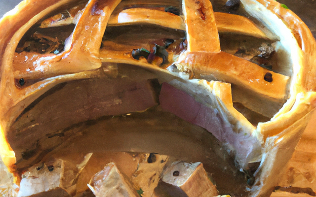 Pâte en croûte au foie gras